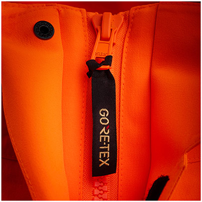 Arco Orange GORE-TEX Hi-Vis Bomber Jacket