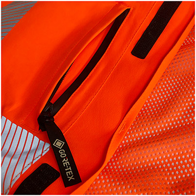 Arco Orange GORE-TEX Hi-Vis Bomber Jacket