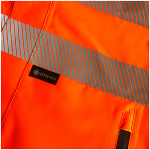 Arco Orange GORE-TEX Hi-Vis Bomber Jacket