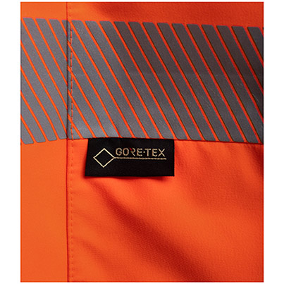 Arco Orange GORE-TEX Hi-Vis Bomber Jacket