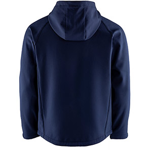 TROJAN Men’s Navy Hooded Softshell Jacket