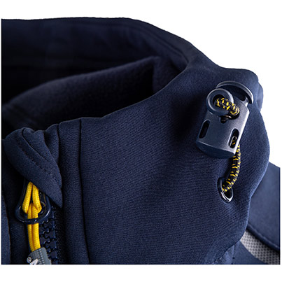 TROJAN Men’s Navy Hooded Softshell Jacket