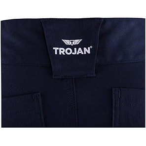 TROJAN Stretch Men’s Navy Cargo Shorts with Holster Pockets