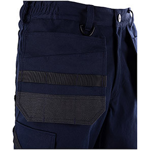 TROJAN Stretch Men’s Navy Cargo Shorts with Holster Pockets