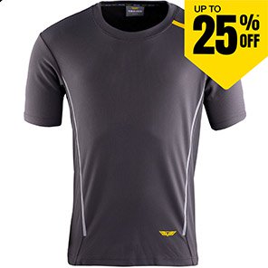 TROJAN Men’s Grey T-Shirt