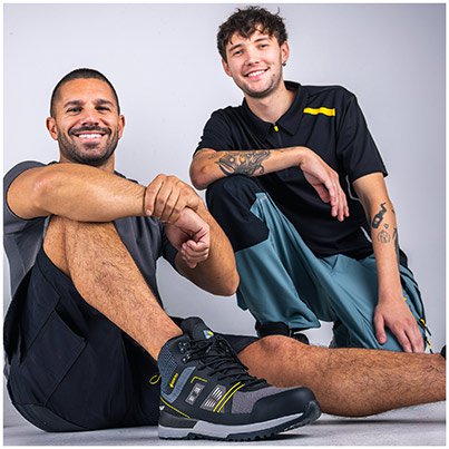 TROJAN Men’s Black Polo T-Shirt