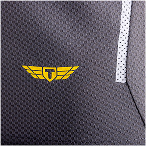 TROJAN Men’s Grey Polo T-Shirt