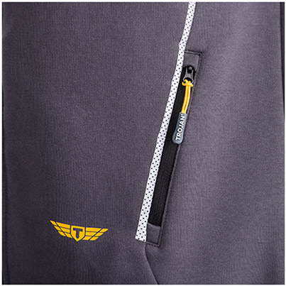 TROJAN Men’s Grey Hoodie