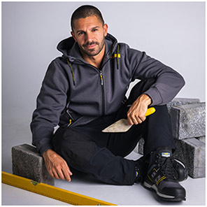 TROJAN Men’s Grey Hoodie