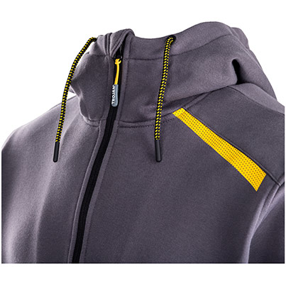 TROJAN Men’s Grey Hoodie