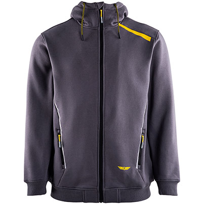 TROJAN Men’s Grey Hoodie