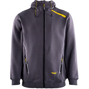 TROJAN Men’s Grey Hoodie