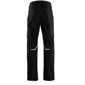 TROJAN Stretch Men’s Black Cargo Trousers