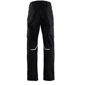 TROJAN Stretch Men’s Black Cargo Trousers