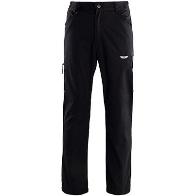 TROJAN Stretch Men’s Black Cargo Trousers