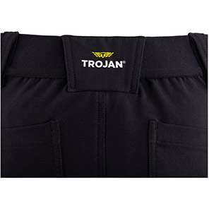 TROJAN Tech Men’s Black Cargo Trousers with Holster Pockets