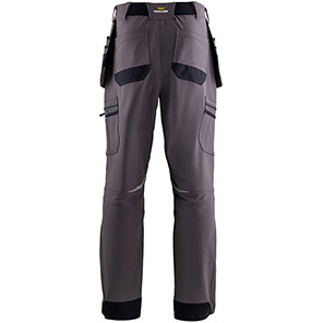 TROJAN Tech Men’s Grey Cargo Trousers with Holster Pockets