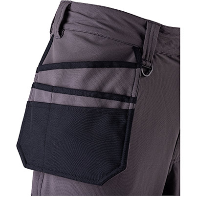 TROJAN Tech Men’s Grey Cargo Trousers with Holster Pockets