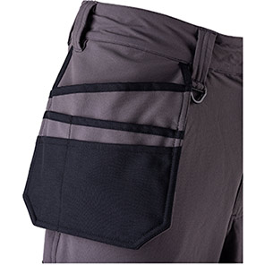 TROJAN Tech Men’s Grey Cargo Trousers with Holster Pockets