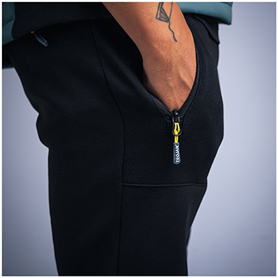 TROJAN Men’s Black Joggers