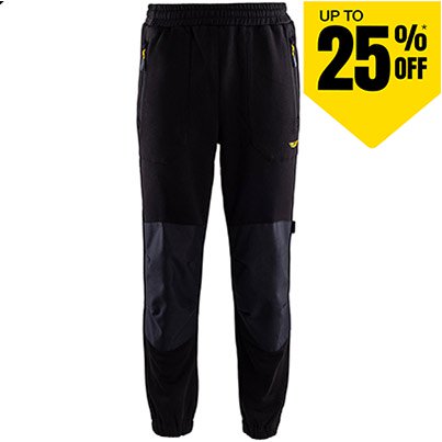 TROJAN Men’s Black Joggers