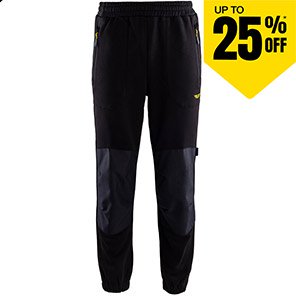TROJAN Men’s Black Joggers