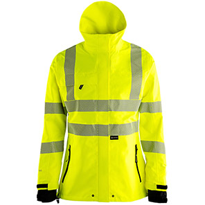 Arco Women’s Yellow GORE-TEX Hi-Vis Coat