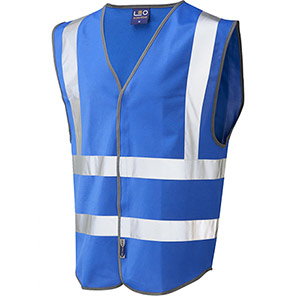Leo Pilton Royal Blue Reflective Vest Leo Pilton Royal Blue Reflective Vest M