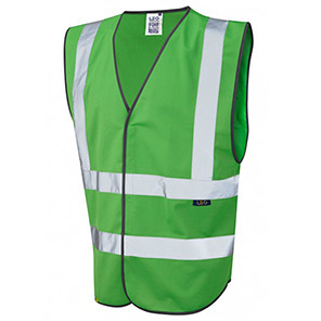 Leo Pilton Emerald Green Reflective Vest Leo Pilton Emerald Green Reflective Vest XS