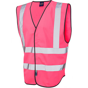 Leo Pilton Pink Reflective Vest Leo Pilton Pink Reflective Vest XS