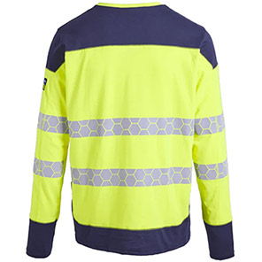 ProGARM Gen 2 TS255 Yellow Hi-Vis Arc-Flash Long-Sleeve T-Shirt
