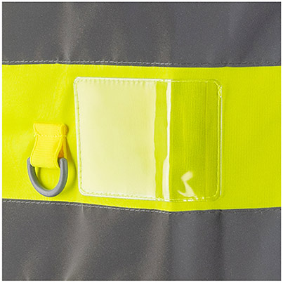 Arco Ultra Yellow Zip-Up Hi-Vis Vest