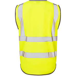 Leo Lynton Yellow Zip-Up Hi-Vis Vest