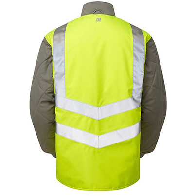 Pulsar P422-R Hi-Vis Bodywarmer Yellow