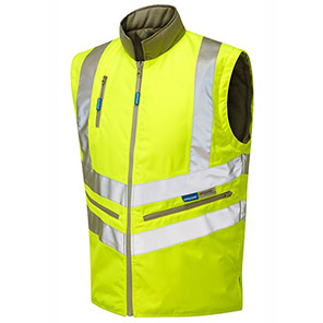Pulsar P422-R Hi-Vis Bodywarmer Yellow