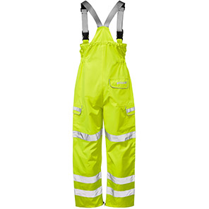 Pulsar P521-R Hi-Vis Salopette Yellow