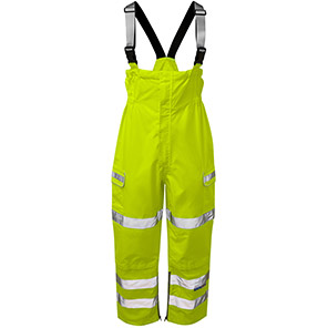 Pulsar P521-R Hi-Vis Salopette Yellow