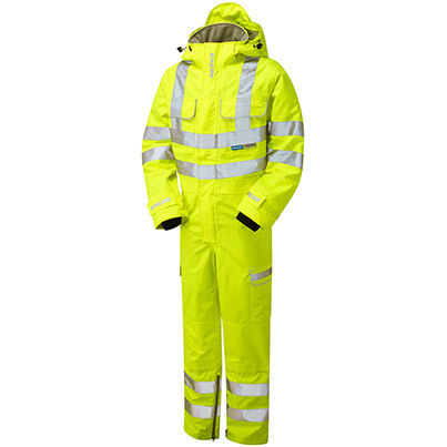 Pulsar P522-R Hi-Vis Mesh Coverall Yellow