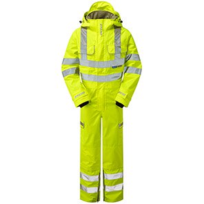 Pulsar P522-R Hi-Vis Mesh Coverall Yellow