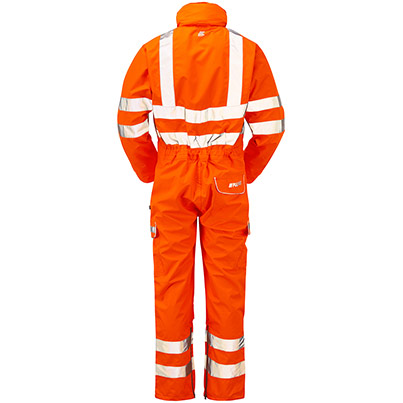 Pulsar PR505-R Hi-Vis Mesh Coverall Orange