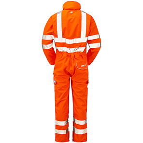 Pulsar PR505-R Hi-Vis Mesh Coverall Orange