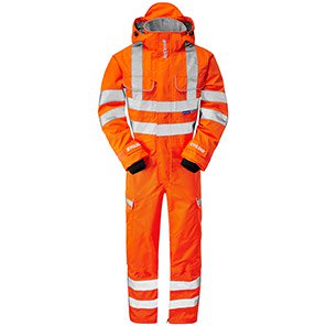 Pulsar PR505-R Hi-Vis Mesh Coverall Orange