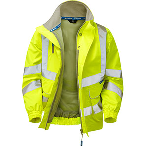 Pulsar P533-R Hi-Vis Mesh Bomber Yellow