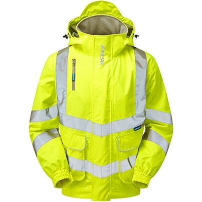 Pulsar P533-R Hi-Vis Mesh Bomber Yellow