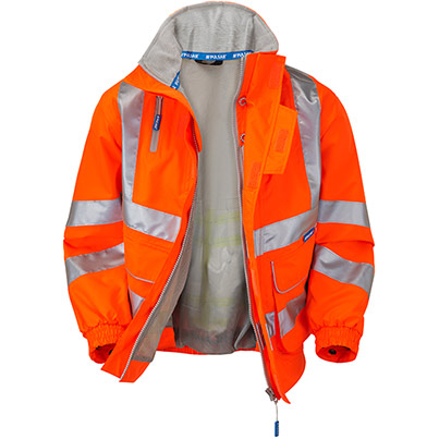 Pulsar PR515-R Hi-Vis Mesh Bomber Orange