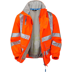 Pulsar PR515-R Hi-Vis Mesh Bomber Orange