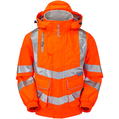 Pulsar PR515-R Hi-Vis Mesh Bomber Orange