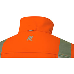 Pulsar PR707-R Women's Hi-Vis Softshell Orange
