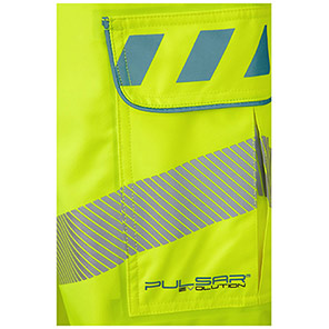 Pulsar EVO101-R Hi-Vis Overtrousers Yellow