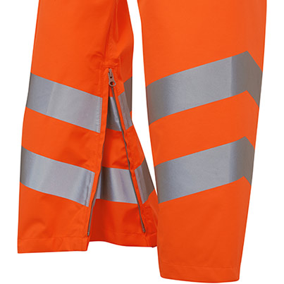 Pulsar EVO251-R Hi-Vis Overtrousers Orange
